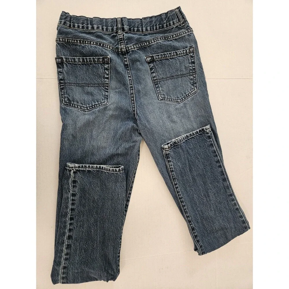 The Children's Place Lot Of 3 Sz 18 Slim Jeans Adjustable Waists Skny, Str, & BC